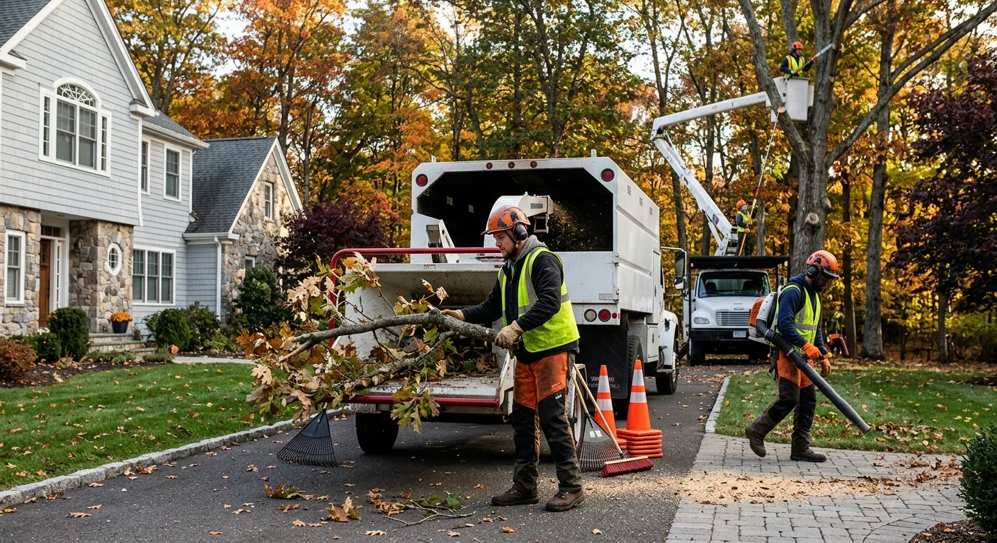 Shelton Tree Service Experts team completing a Tree Service service visit in Shelton, CT